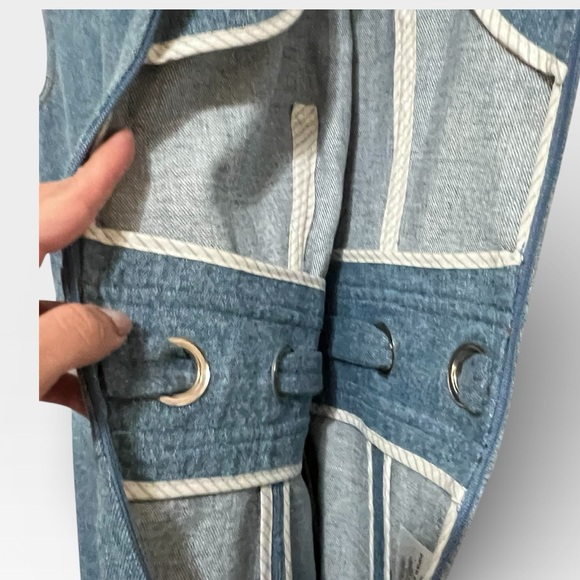 Veronica Beard Mini Denim Dress - Picture 8 of 12